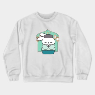 Celebrate Eid Mubarak with Loppi Tokki! Crewneck Sweatshirt